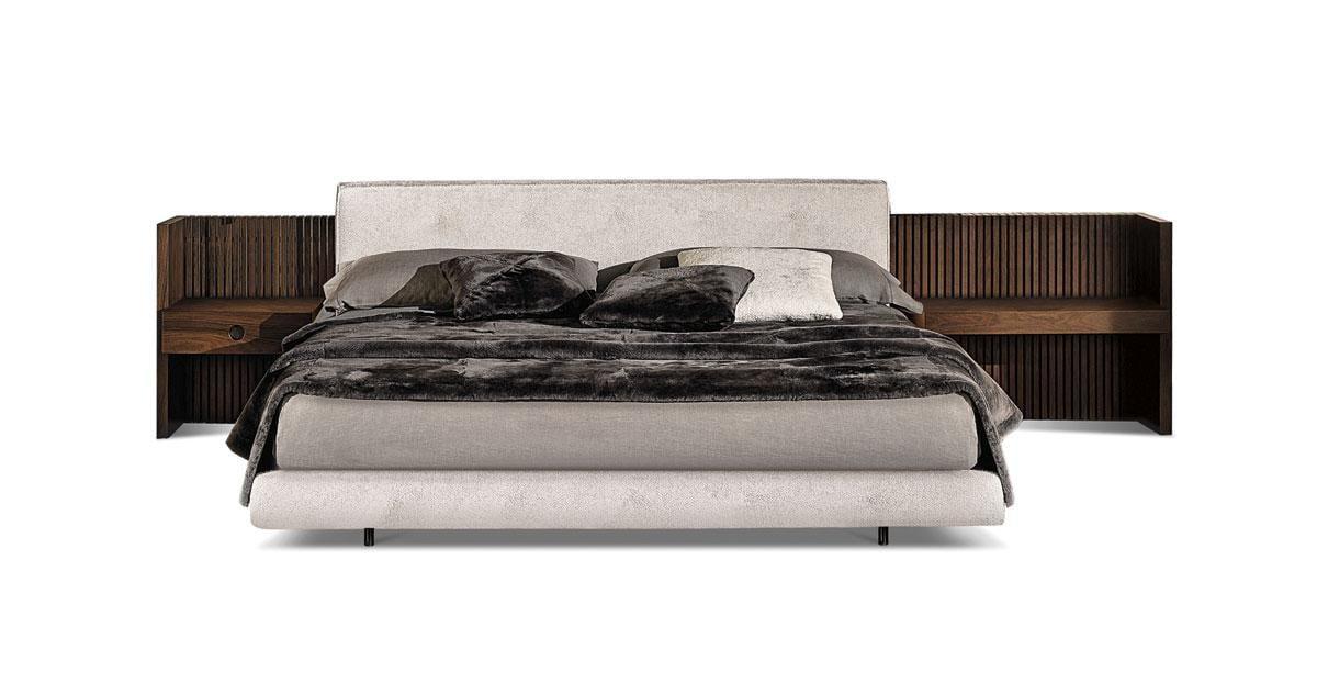 Lit Brasilia, Marcio Kogan / studio mk27 pour Minotti, 343 cm x 320 cm x 88 cm, prix sur demande - www.minotti.com - www.studiomk27.com.br