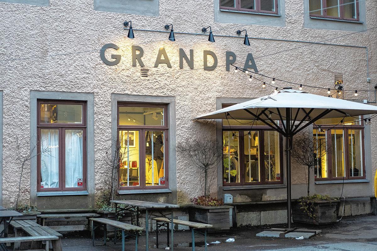 Grandpa, une boutique loin d'être désuète.