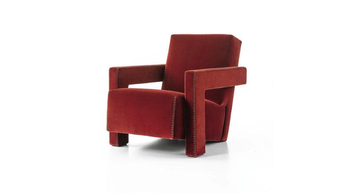 Utrecht Chair, Gerrit Rietveld chez Cassina, ? 3869 www.designoostende.be
