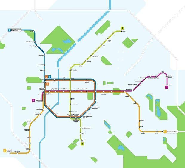 La nouvelle ligne de métro entre Evere et Forest prévue pour 2024