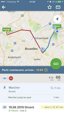La SNCB va fournir ses données de trafic en temps réel