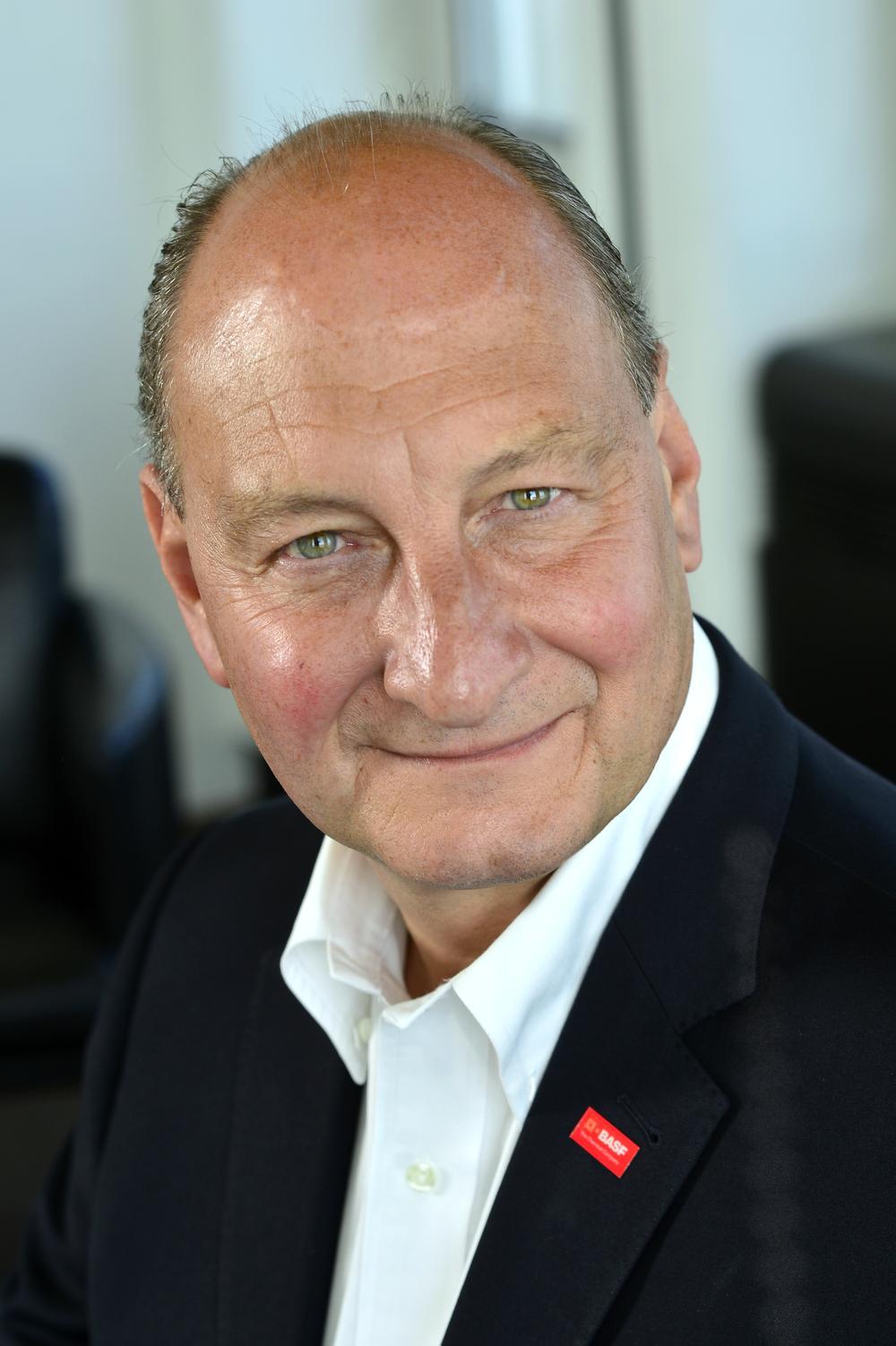 Wouter De Geest, président de la fédération sectorielle essenscia, CEO BASF Anvers.