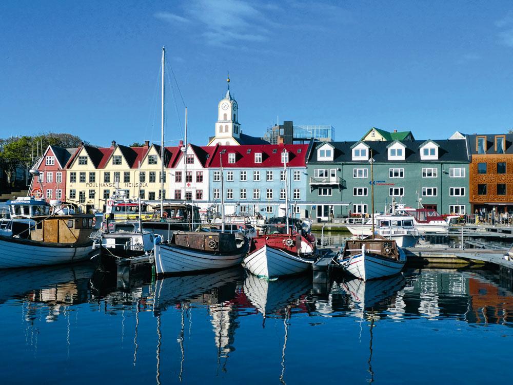 Torshavn, capitale de l'archipel.