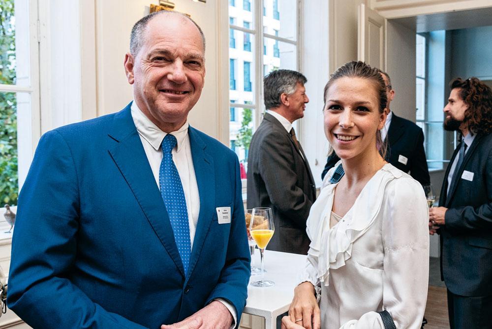 Patrick Ceulemans, managing partner de SC2 Consultants, et Marie Dal Pont, juriste chez Ardent Group.