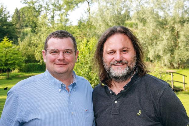 Xavier Ghyssens et Emmanuel Nudel, directeurs d'Emisys: 