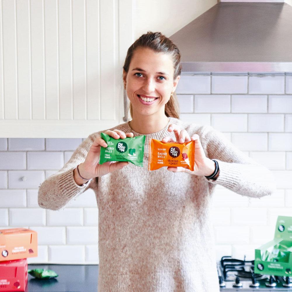 Hélène Delloye, conceptrice des snacks Blooom.