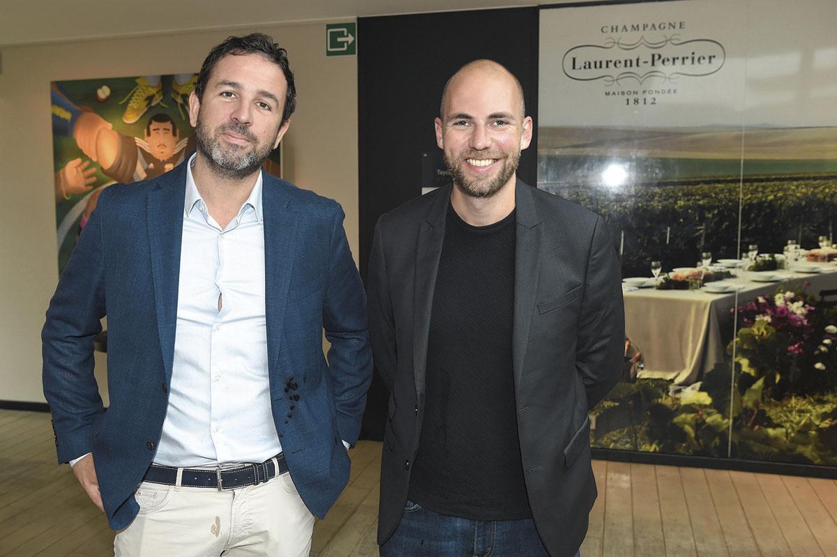 François Baleste, gestionnaire clients activité commerciale chez LP2 Prod, et Sébastien Carion, gérant de Carion Consulting.