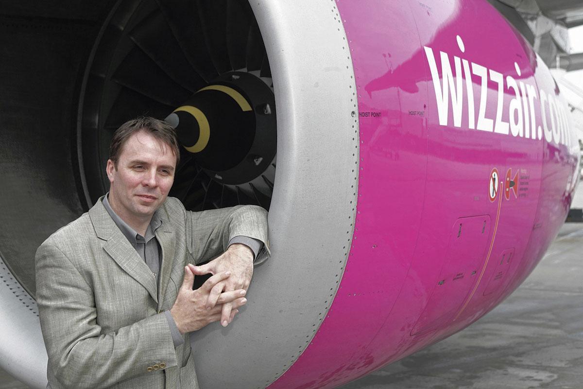 József Váradi, fondateur et CEO de Wizz Air.