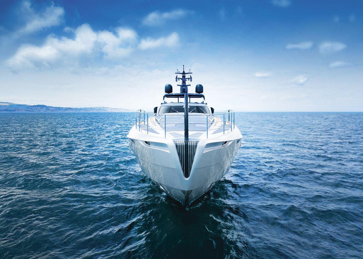 Pershing          Un yacht davantage orienté 