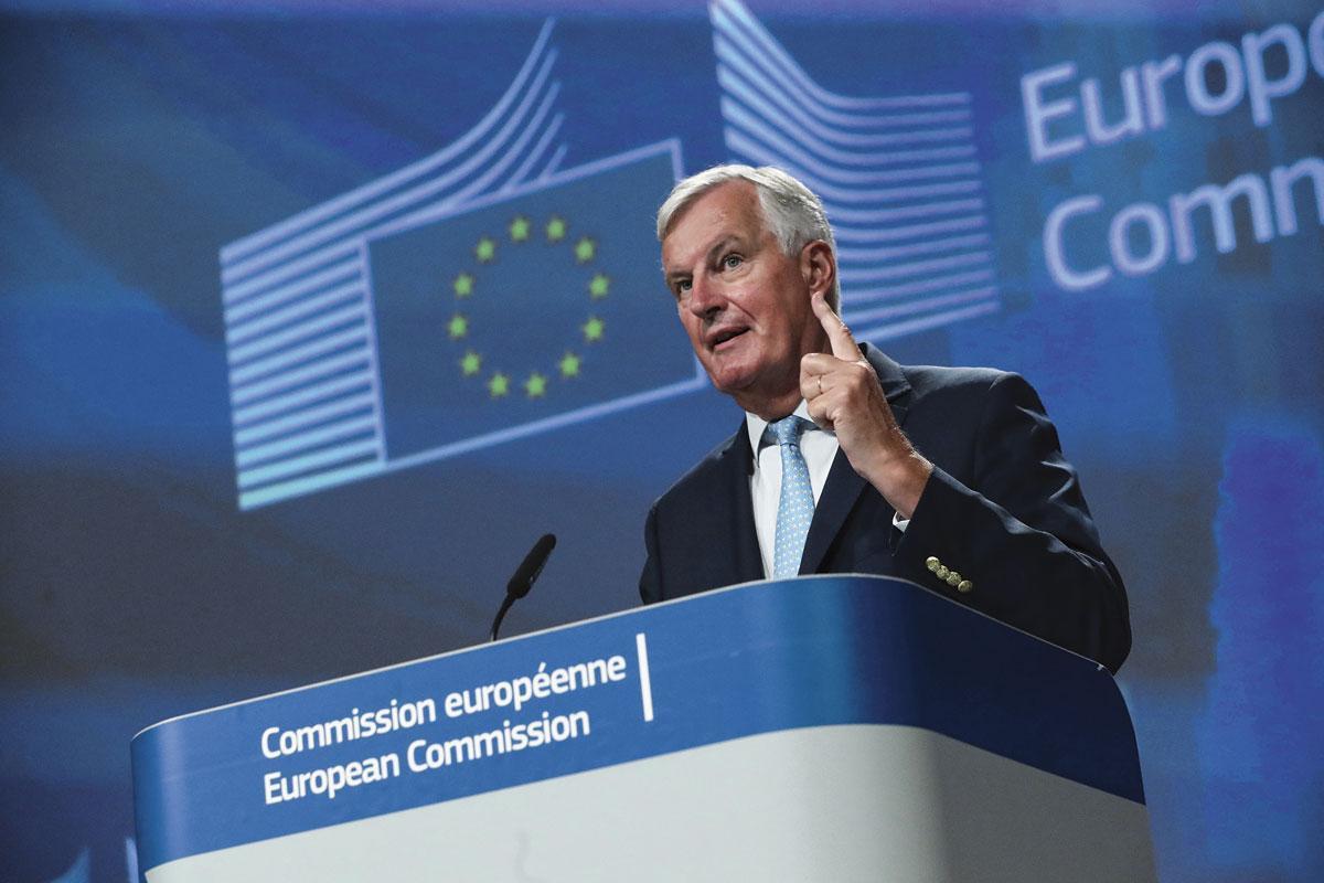 Michel Barnier, négociateur de l'UE pour le Brexit 