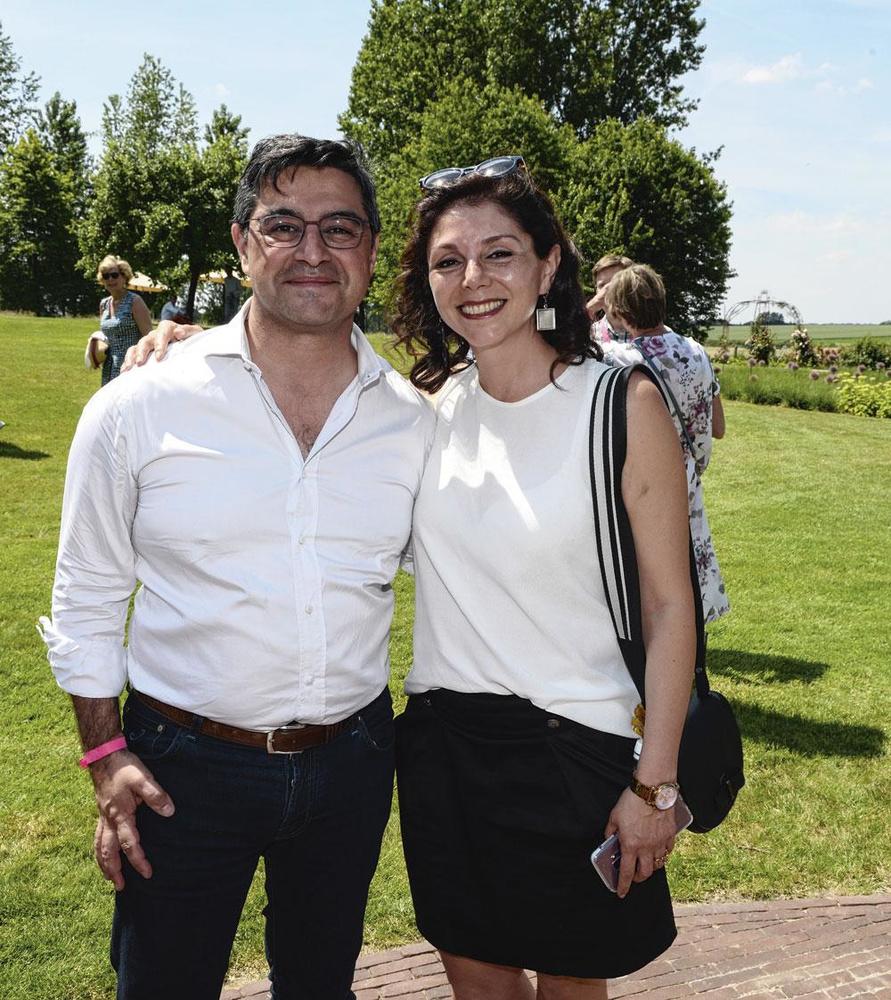 Kamran Ghassempour, directeur des opérations aux Cliniques universitaires Saint-Luc, et son épouse le docteur Sayeh Pourjavan, ophtalmologue au Chirec.