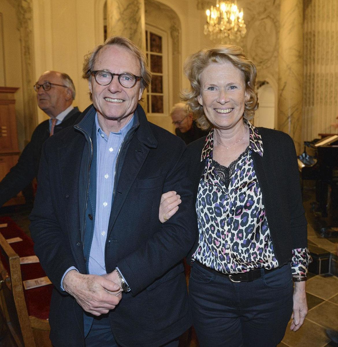 Philippe Wissinger, président d'ImmoFinRe, et son épouse.