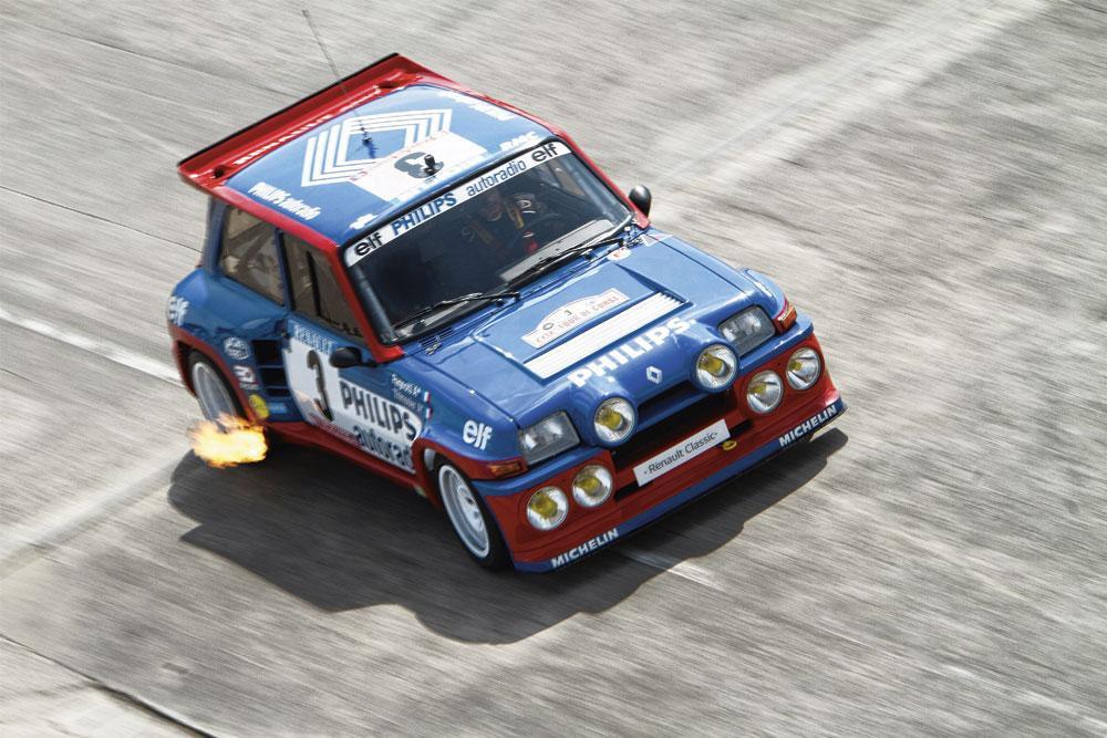 Le turbo s'est également illustré en rallye, avec les fameuses Renault 5 à moteur arrière, qui développaient jusqu'à 400 ch.