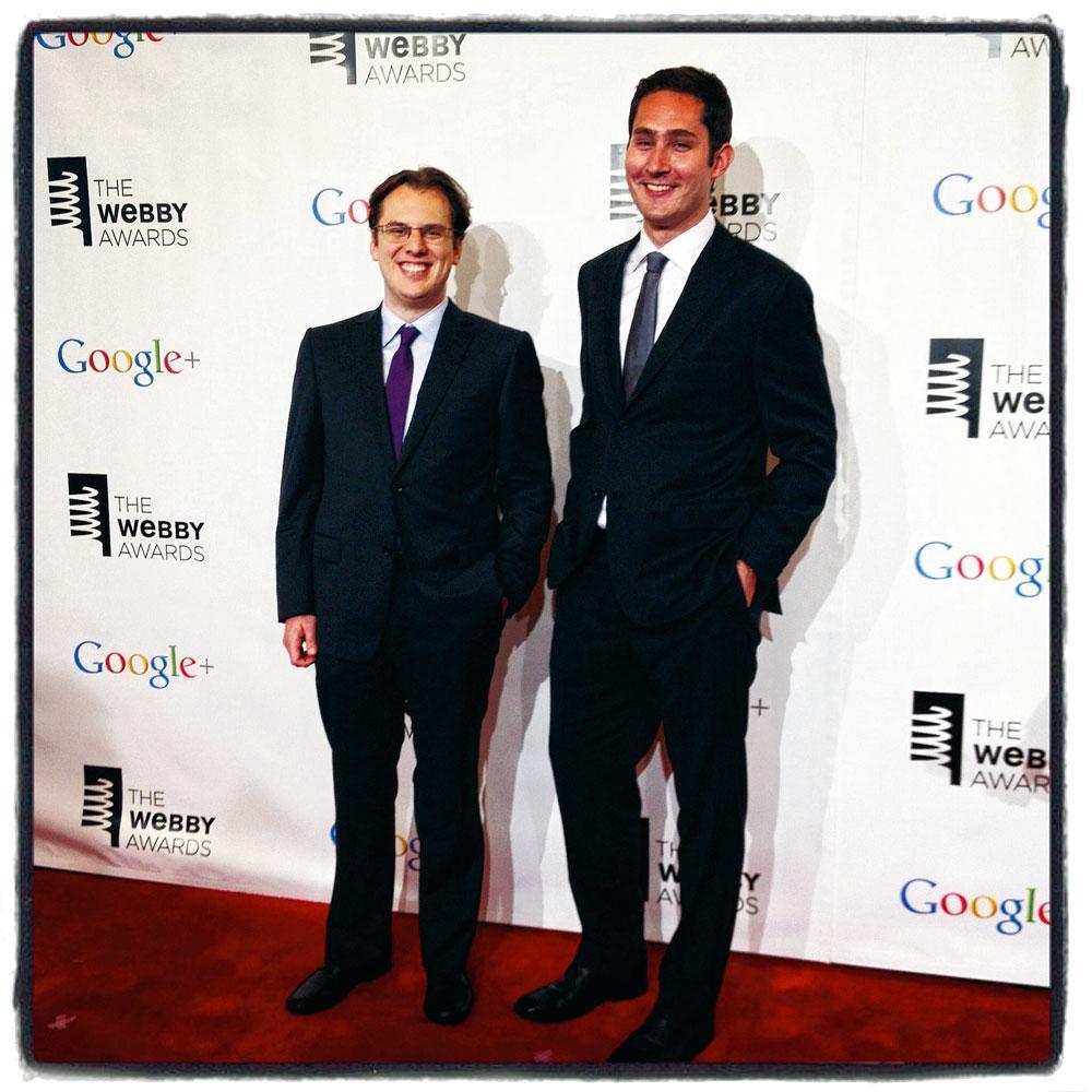Mike Krieger et Kevin Systrom. Les deux cofondateurs d'Instagram ont revendu leur appli à Facebook il y a cinq ans et demi. Montant de la transaction : 1 milliard de dollars.