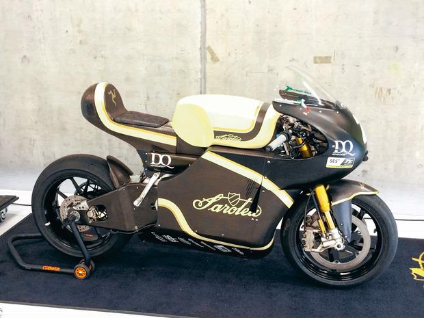 La SP7 de Saroléa, une moto électrique 100 % belge.