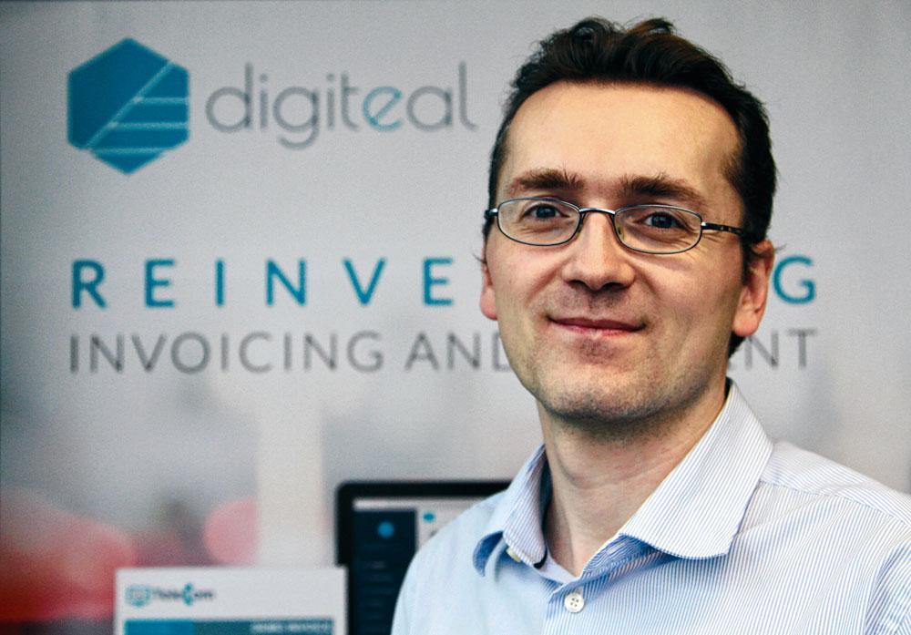 Cédric Nève, CEO de Digiteal.