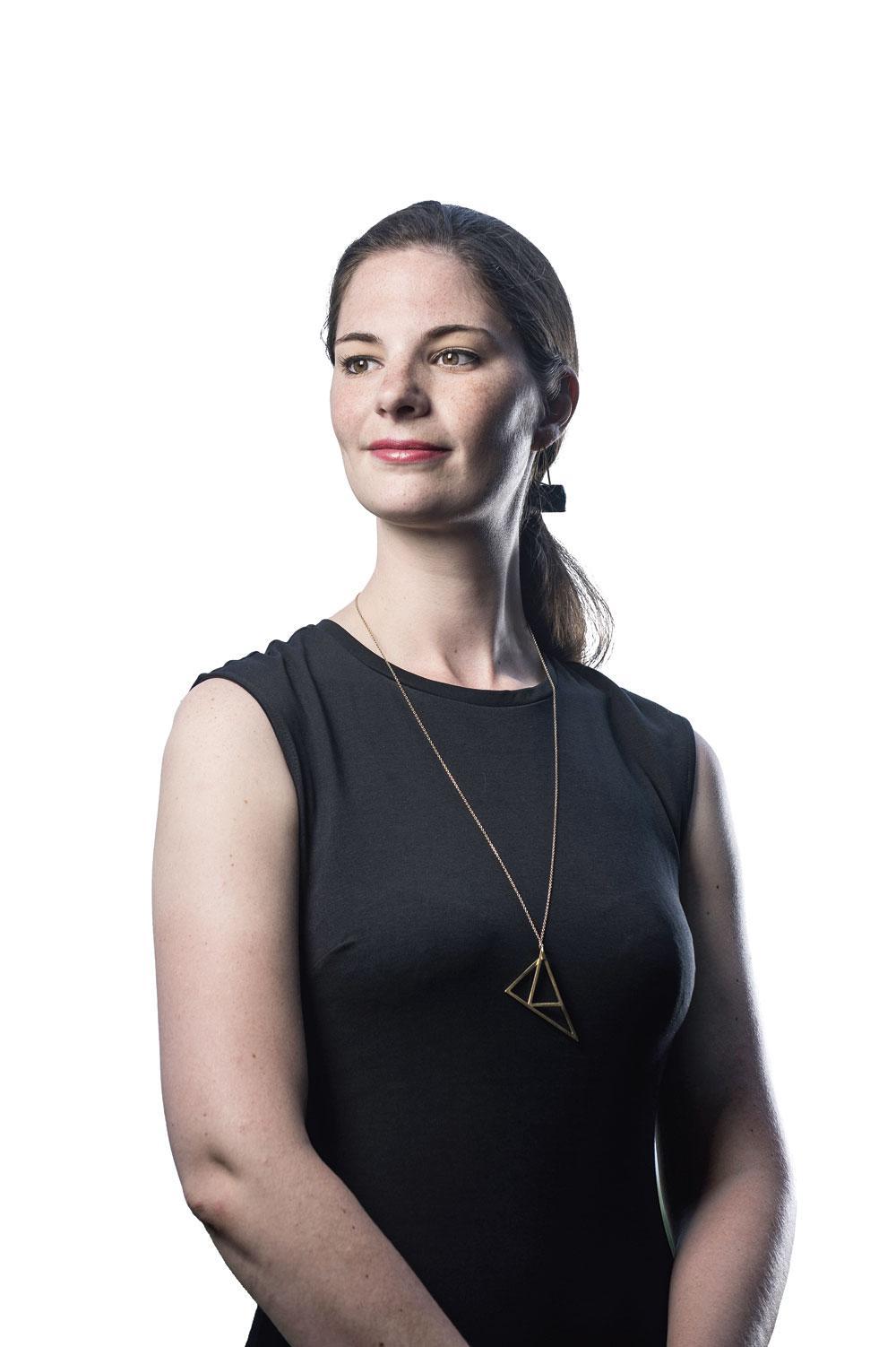 Wendy Geeraert, cofondatrice de la start-up Co-libry