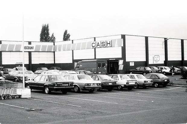 Un magasin Colruyt dans les années 1970.