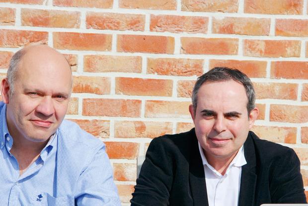 Philippe Honhon et Éric Brajtsztajn, cofondateurs de Back2Buzz.