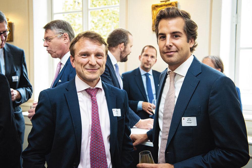 Frédéric Van Aerden, administrateur d'Epiphron, et Martin de Laet, managing partner chez LVO Global.