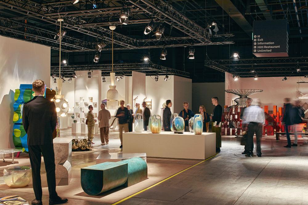 Design Basel a rassemblé cette année une cinquantaine de galeries