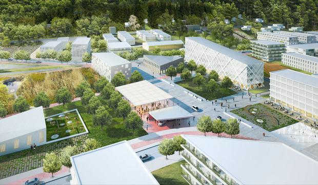 Le Quartier nouveau d'Anton, à Andenne, vise la création de 1 600 logements et de 2 100 emplois.