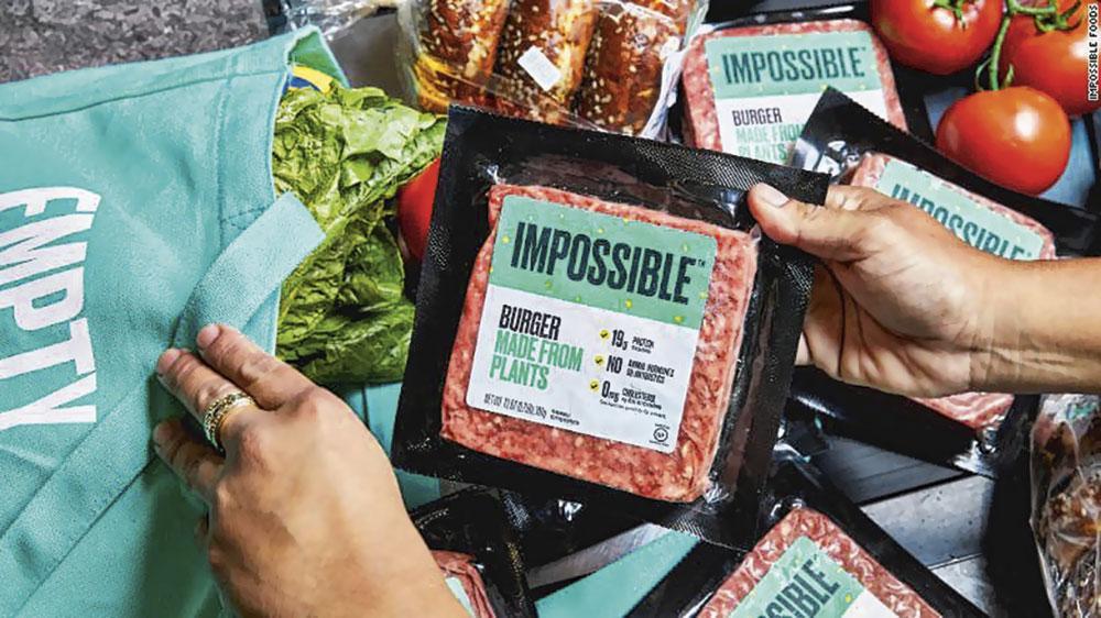Impossible Foods, start-up américaine qui mise sur la viande sans viande, a levé en début d'année 300 millions de dollars, attirant à son capital des stars de la musique.