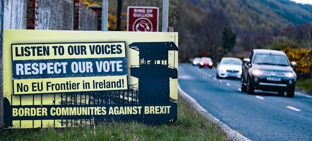 Le problème de la frontière entre l'Irlande du Nord et la République d'Irlande reste le sujet le plus délicat du Brexit.