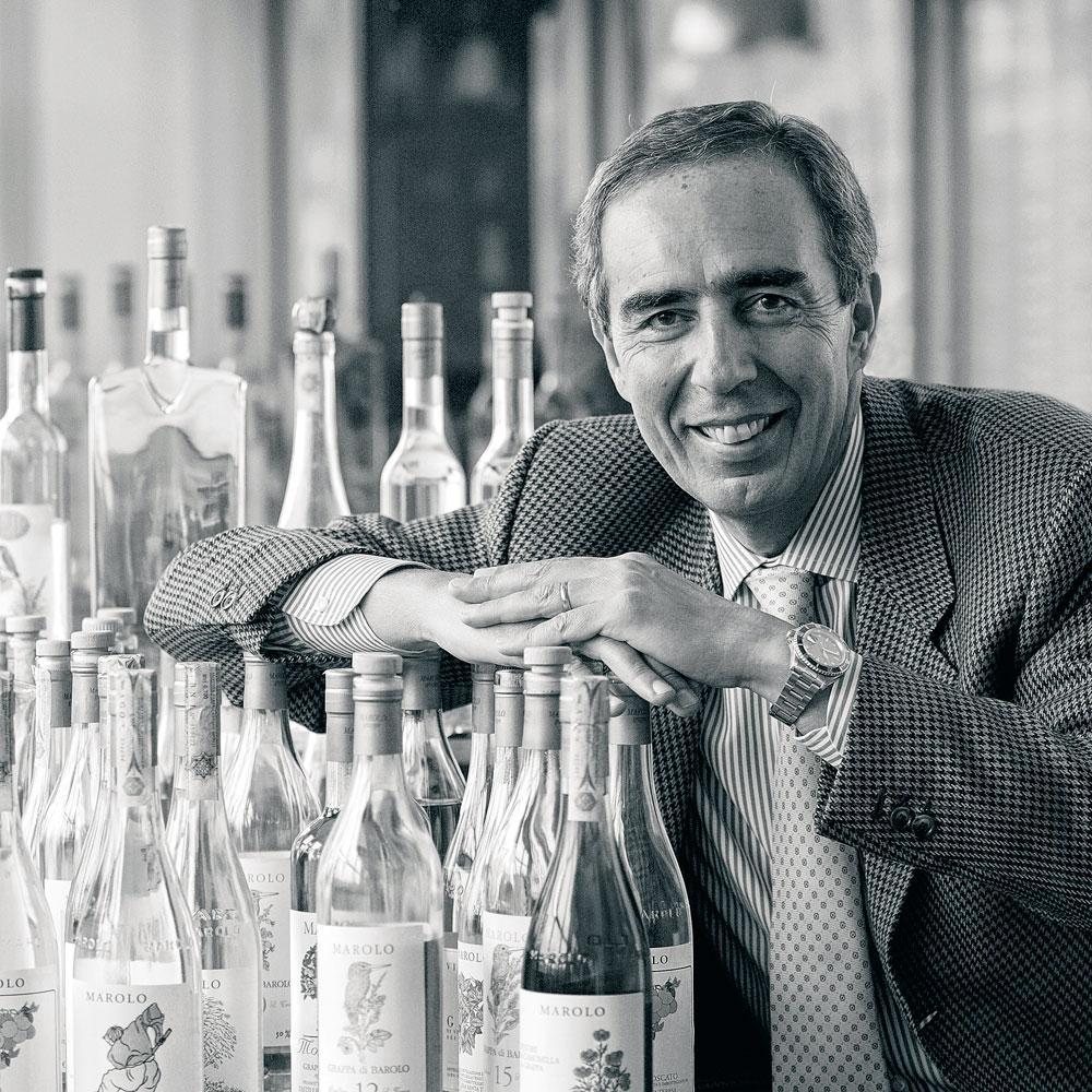Lorenzo marolo, le fils du fondateur de la distillerie éponyme.