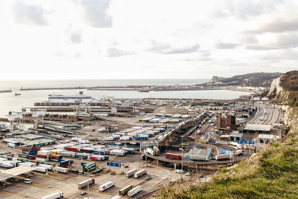 Porte d'entrée du Royaume-Uni, le port de Douvres pourrait se voir totalement saturé du fait de formalités supplémentaires.