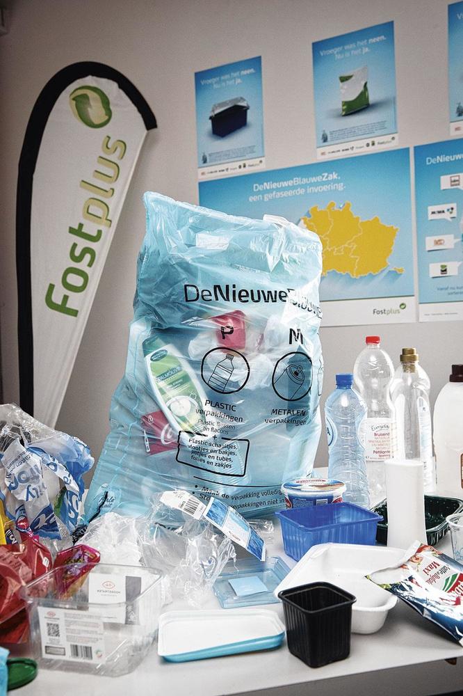 Davantage de déchets plastiques peuvent être désormais jetés dans le sac bleu.