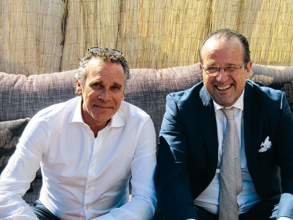 Thierry Kemp et Jean Corman, respectivement directeur du département immobilier neuf et administrateur délégué de Victoire Properties.