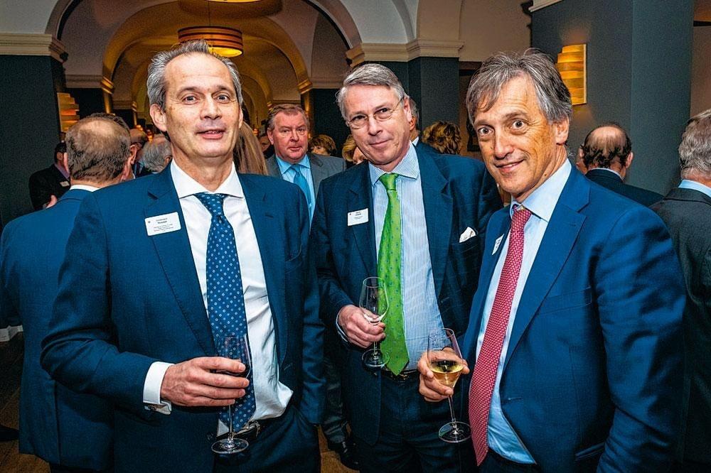 Christophe Rosset, managing director Europe de Page Executive, Patrick Lhoëst, managing partner chez Arrowstone, et Christian Terlinden, managing partner chez Promiris.