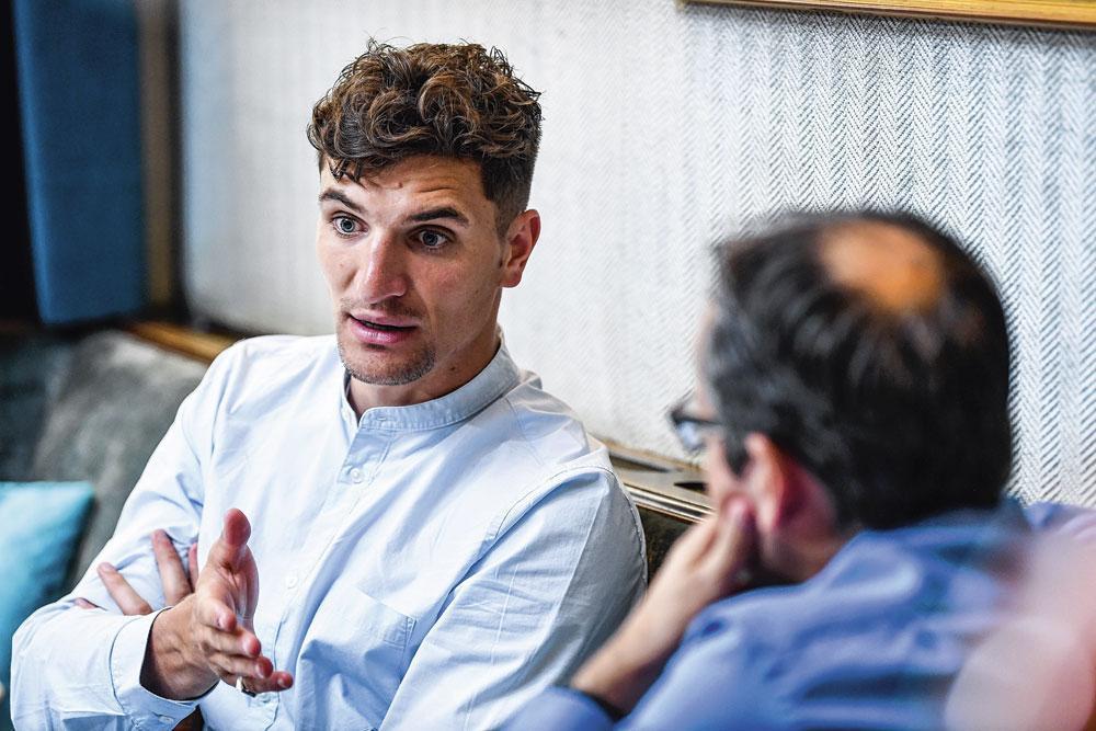 Art, politique, business, ballon rond... Nous avons réuni Thomas Meunier et Jean-Michel Javaux