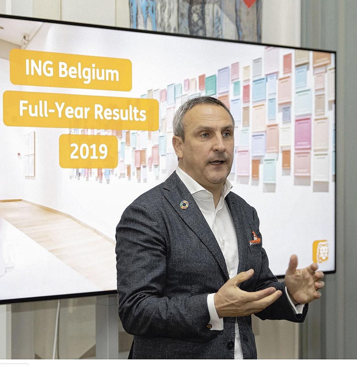 Erik Van Den Eynden, CEO d'ING Belgique 