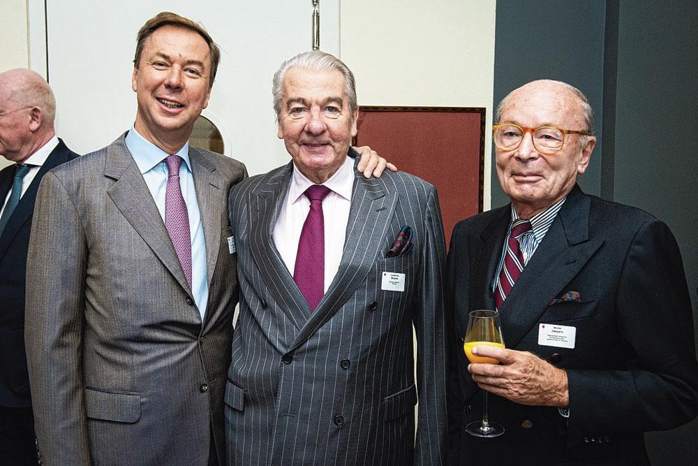 Marnix Galle, CEO d'Immobel, Paul Buysse, administrateur de sociétés, et Michel Jaspers, administrateur de Jaspers-Eyers Architects.