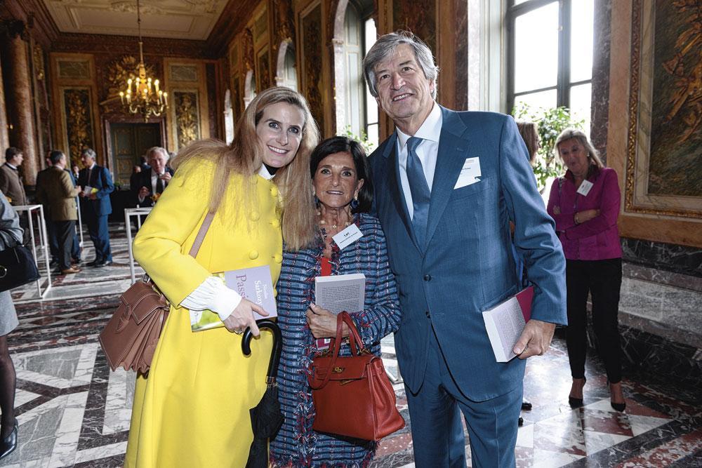 Madame Nicolas D'Ieteren, administrateur de sociétés, Thierry de Rudder, administrateur de sociétés, et son épouse.
