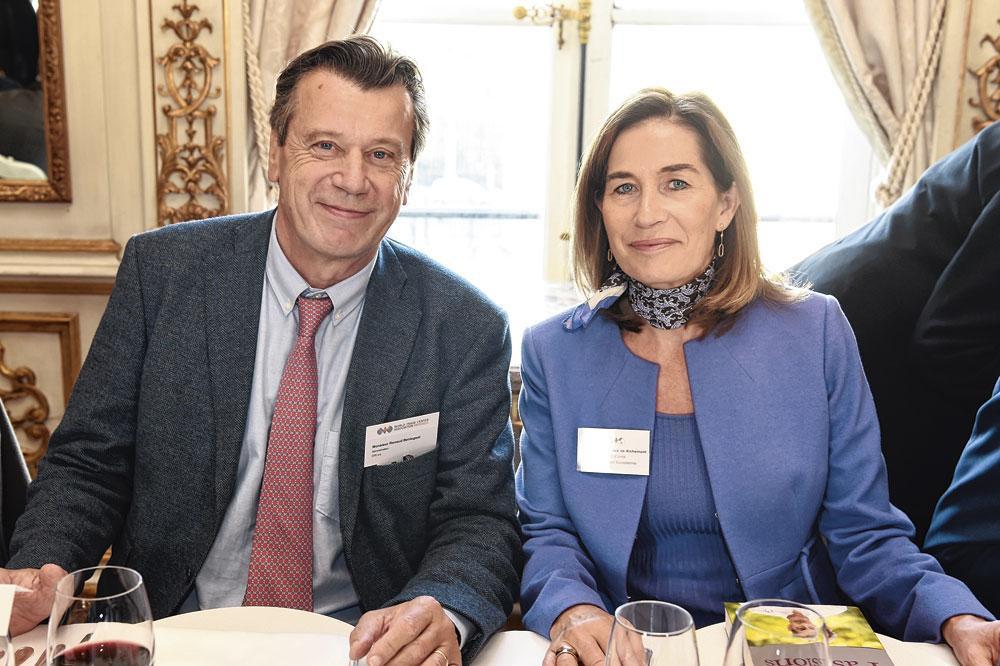 Renaud Bentégeat, administrateur chez CFE,  et Laurence  de Richemont, chef d'unité à  la Commission européenne.