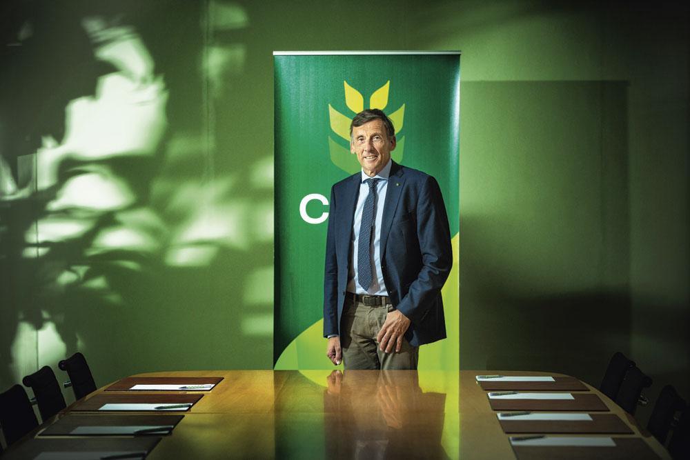 Luc Versele, président du conseil d'administration de Crelan: 
