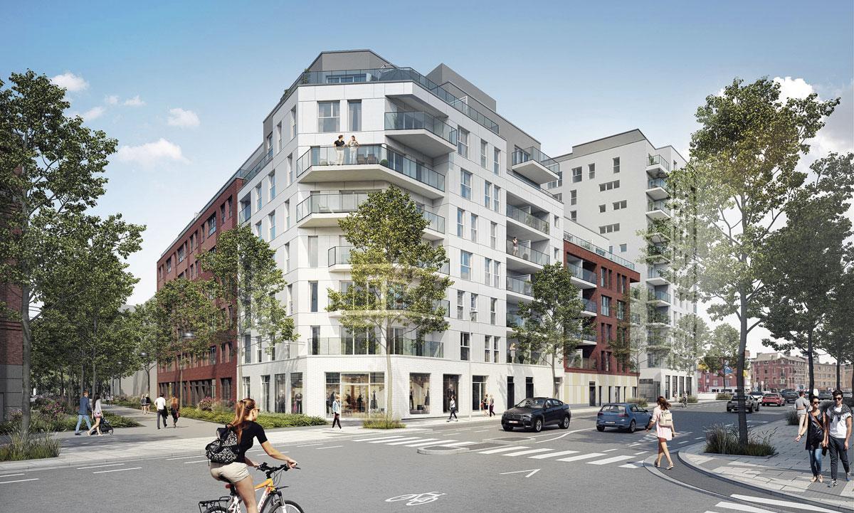 BAVIÈRE. Ce projet de 149 appartements situé dans le quartier Outremeuse, à Liège, proposera des logements de 1 à 3 chambres. Le prix d'un appartement 2 chambres est en moyenne de 220.000 euros, hors frais. Livraison prévue fin 2022.