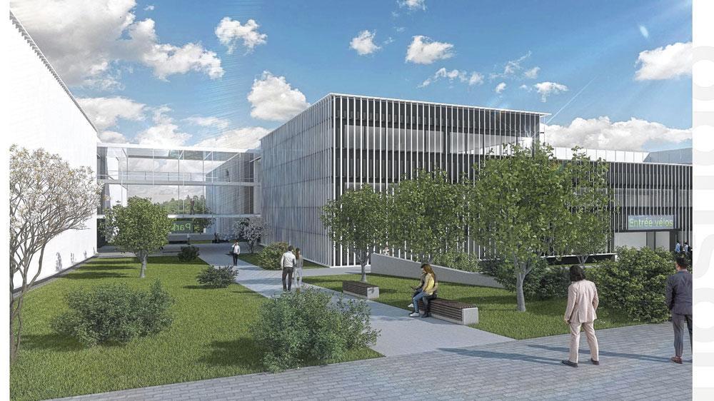 LÉGIAPARK. Ce centre de biotechnologies situé en face de la clinique du MontLégia a reçu son permis mi-novembre. Les 30.000 m2 seront disponibles en 2021.