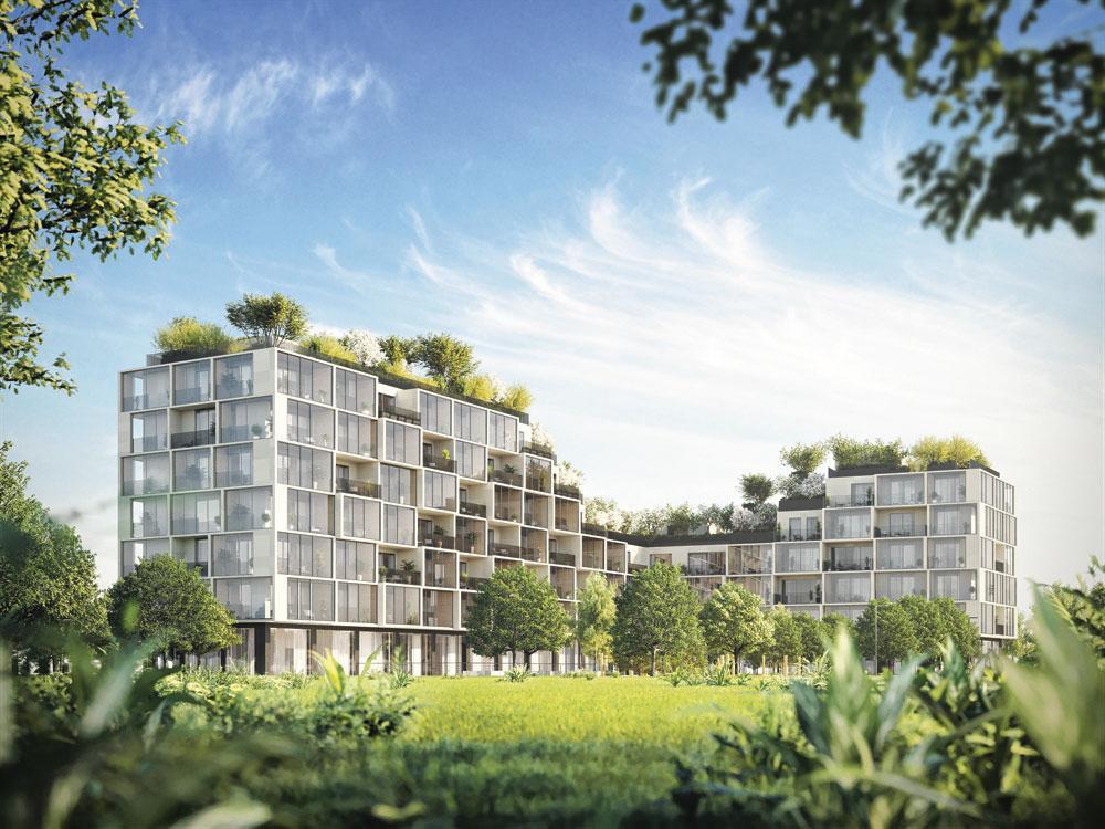PALAZZO VERDE, ANVERS.Le projet résidentiel imaginé par l'architecte italien Stefano Boeri combine architecture et nature.