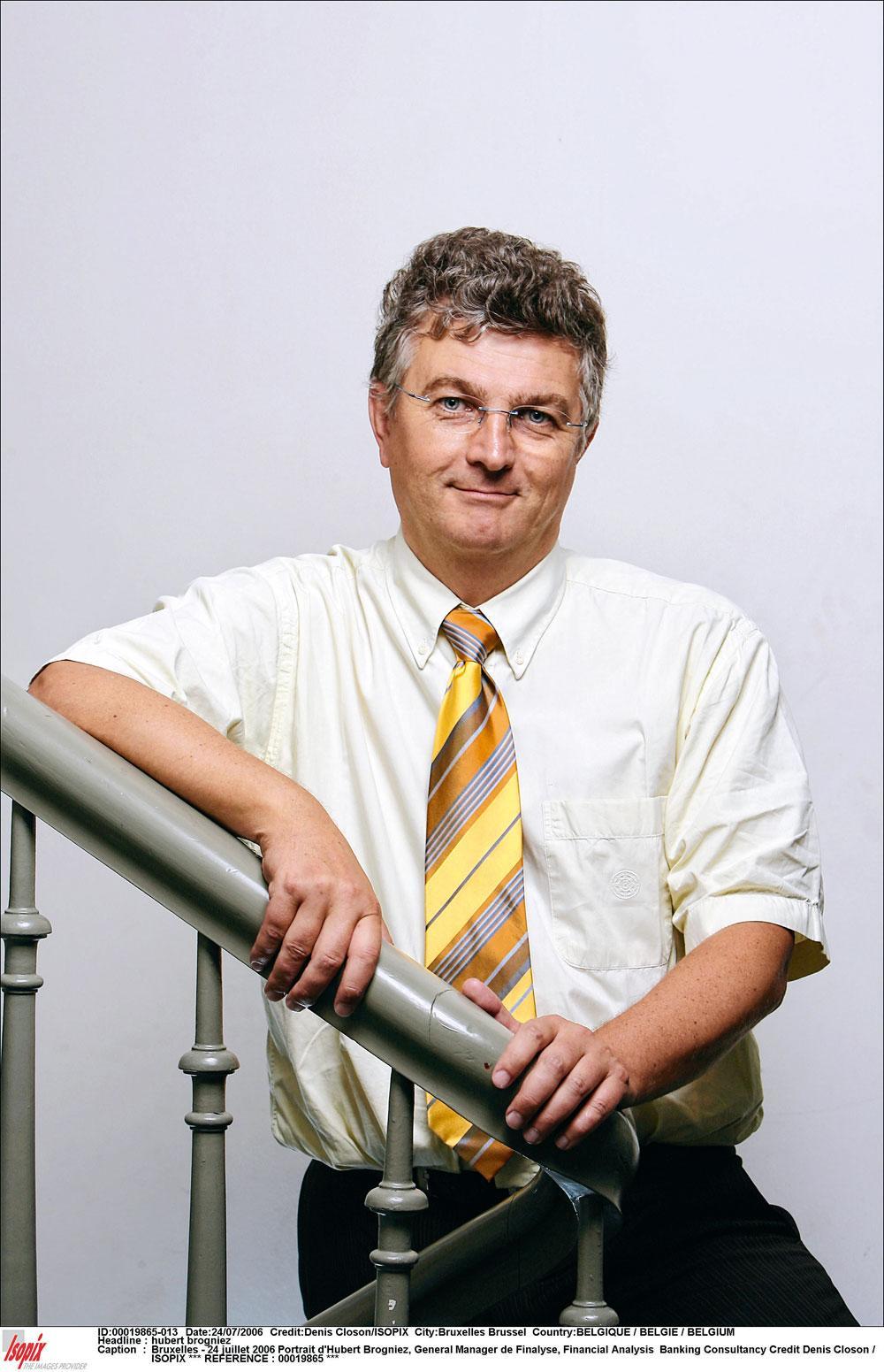Hubert Brogniez, entrepreneur en résidence au Venture Lab de l'ULiège et fondateur de Finalyse, revendue en 2013.