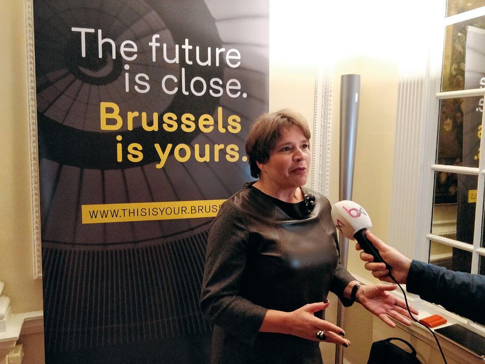 Cécile Jodogne, secrétaire d'Etat bruxelloise au Commerce extérieur
