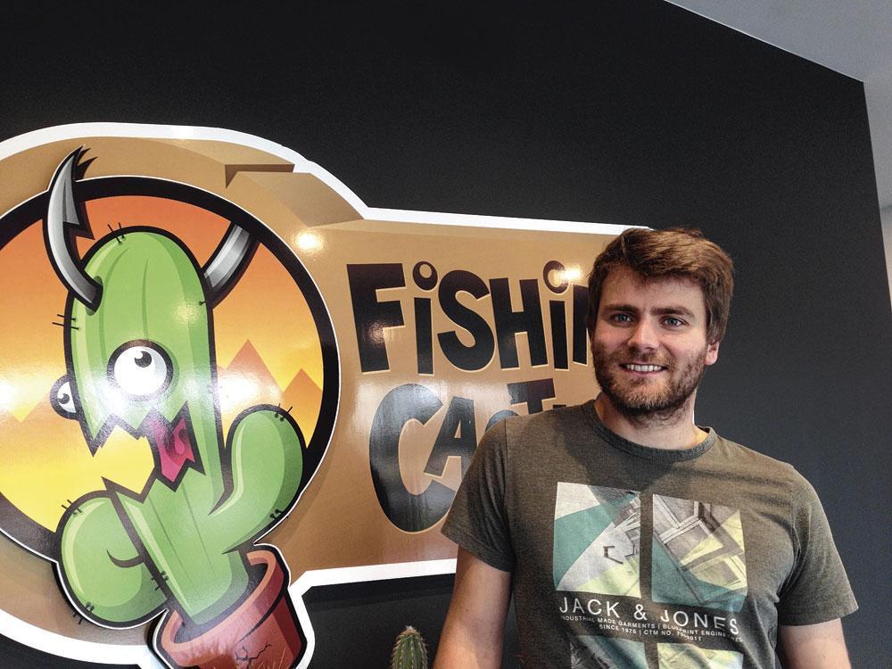 Laurent Grumiaux, cofondateur de Fishing Cactus
