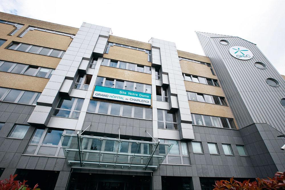 Le grand hôpital de Charleroi L'ensemble des activités médicales des différents sites (ci-dessus, celui de Notre Dame) seront réunies en un seul endroit d'ici 2024.