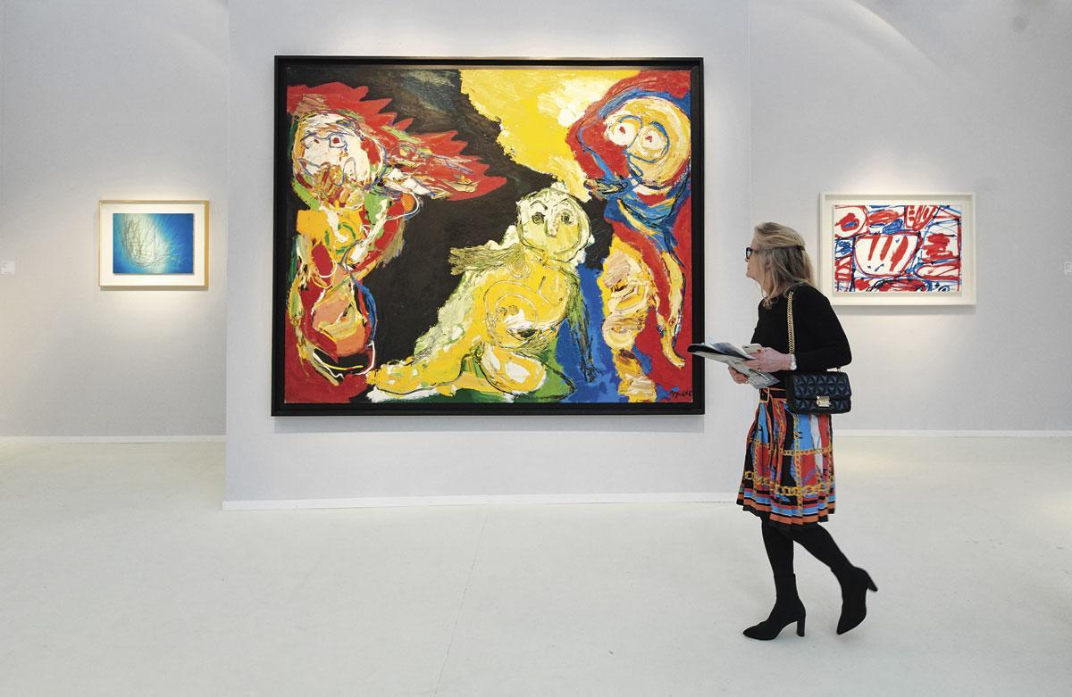 BRAFA 2019 Au stand Samuel Vanhoegaerden Gallery.