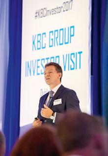 Johan Thijs, CEO de KBC, lors de l'Investor Day, à Dublin: 
