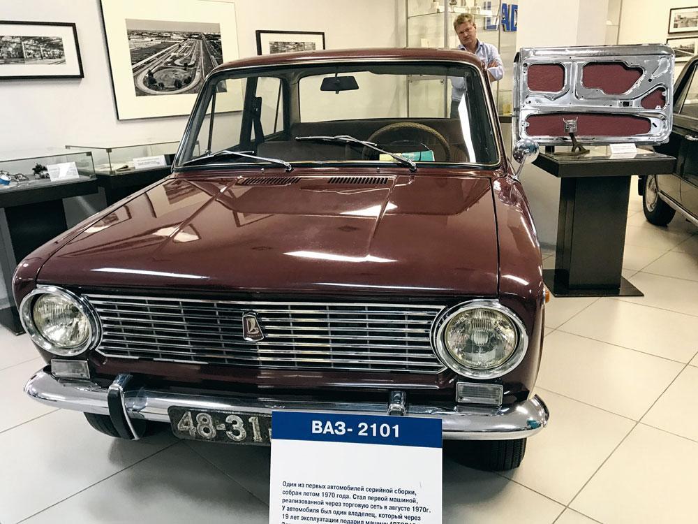 La première Lada vendue en 1970.