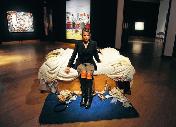  L'oeuvre réalisée en 1998 par Tracey Emin a été achetée 180.000 euros par Charles Saatchi en 2000 et revendue 2,8 millions en 2014.